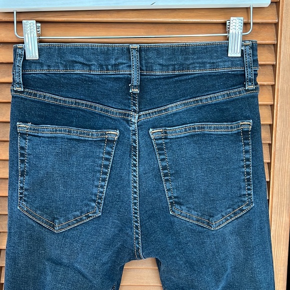 Topshop Jamie Skinny Jeans Raw Hem | Size 26 - Picture 8 of 11